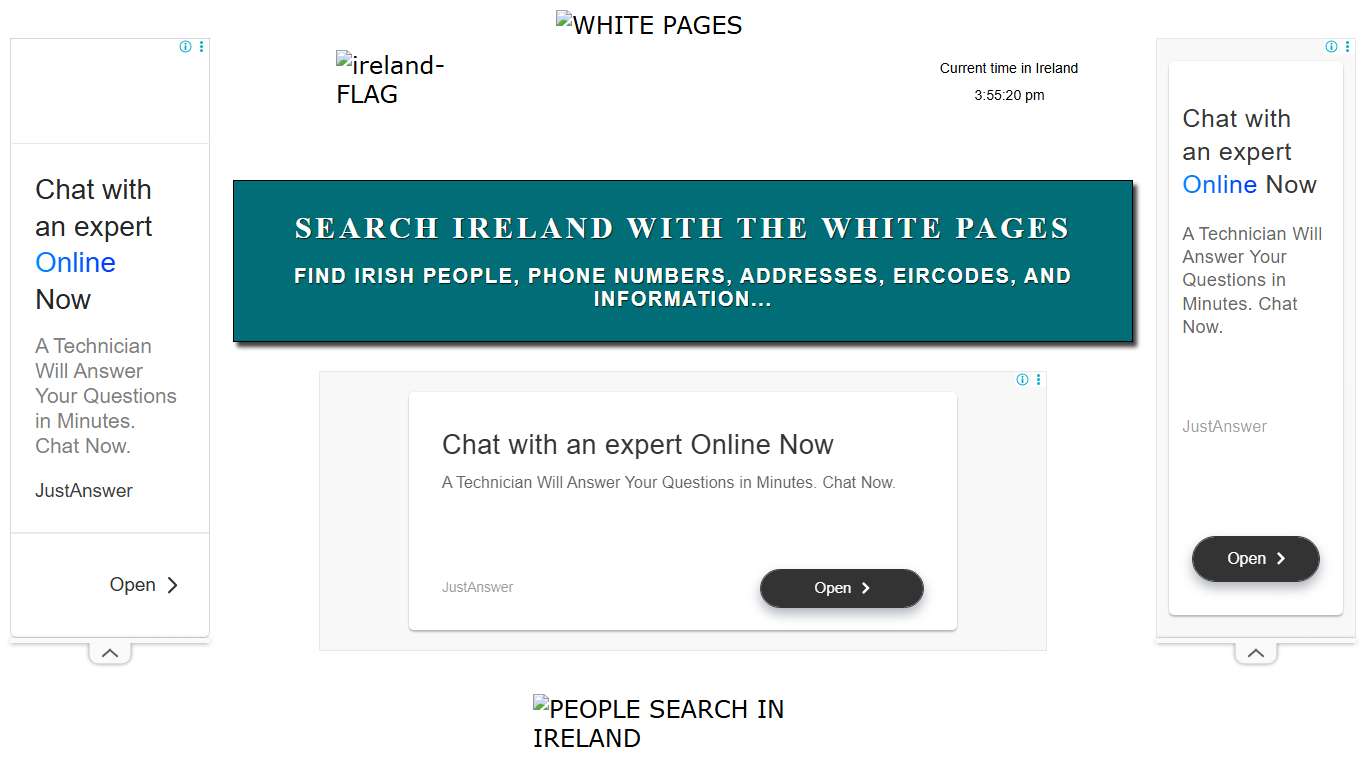 Residential Phone Book and Directory of Ireland