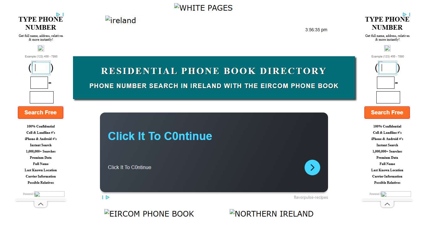 Irish Residential Phone Book